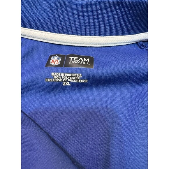 Nike Indianapolis Colts NFL Training Dri‎ Fit Polo Collared  2015 Sz 2XL - Picture 6 of 11